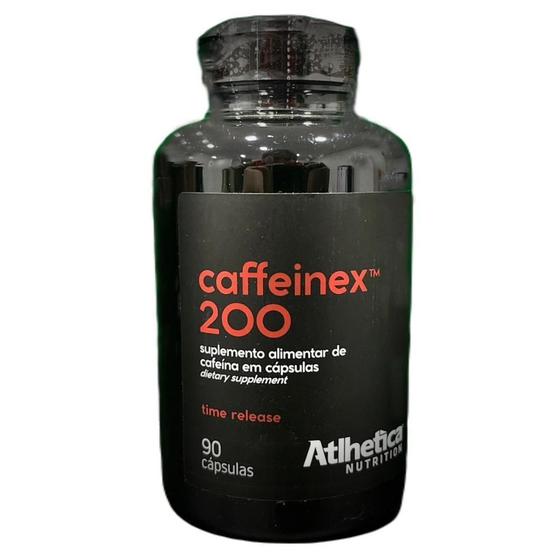 Imagem de Caffeinex 200 90 Caps Atlhetica Nutrition Sabor:Natural