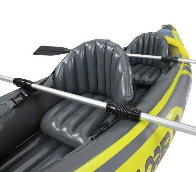 Imagem de Caiaque Inflável Explorer K2 Com Remos E Bomba Intex Canoa