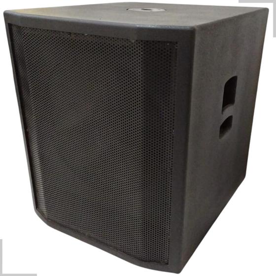 Caixa 18 subwoofer quadrado grave mix gabinete Menor preço em Caixa 18 subwoofer quadrado grave mix gabinete