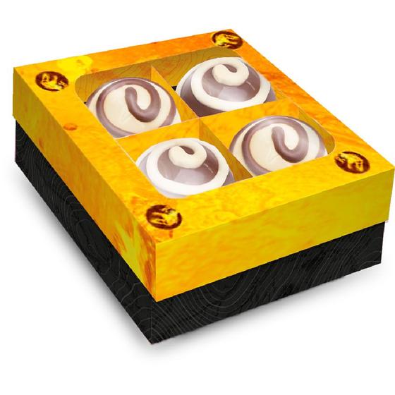 Imagem de Caixa 4 Bombons Quadrado com Visor - Jurassic World - 1 unidade - Festcolor - Rizzo