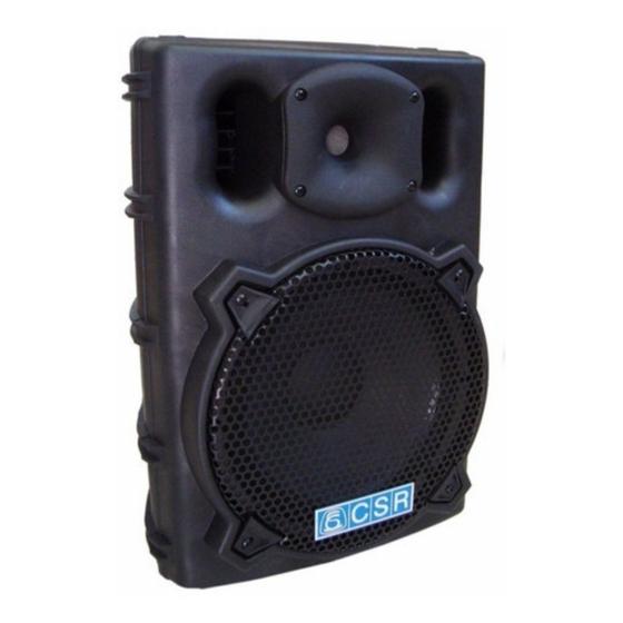 Caixa Acústica Ativa 100W RMS 2 Vias 2500A USB/BT/SD/FM - CSR Menor preço em Caixa Acústica Ativa 100W RMS 2 Vias 2500A USB/BT/SD/FM - CSR