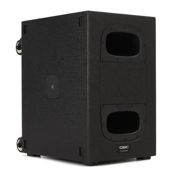 Caixa acústica ativa Subwoofer 2000W RMS QSC KS112 Caixas de Som Magazine Luiza