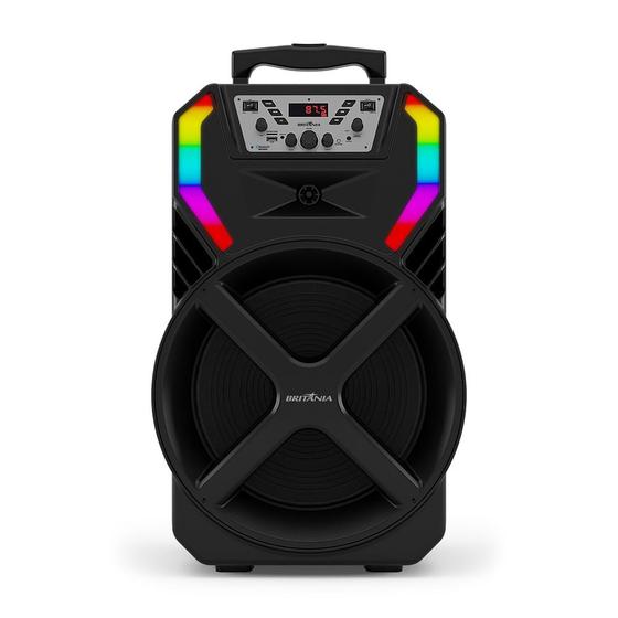 Imagem de Caixa Acústica Britânia Flash Light Woofer 12 Preta BCX12100  Bivolt