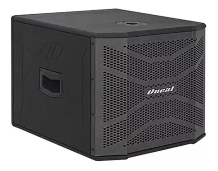 Caixa acústica oneal subgrave 15" obsb-3215x pt (300w) Menor preço em Caixa acústica oneal subgrave 15" obsb-3215x pt (300w)