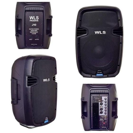 Imagem de Caixa Acústica Wls J10 Pro Ativa + Caixa J10 Pro Passiva