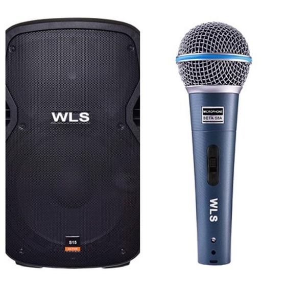 Imagem de Caixa Acústica WLS S15  Ativa com Bluetooth + Microfone 58A