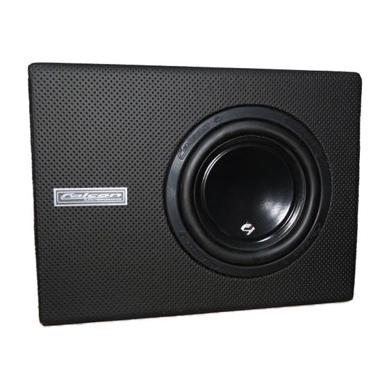 Imagem de Caixa Amplificada 3 Canais Falcon 8" Polegadas XS400.3 - 8 Slim 400W