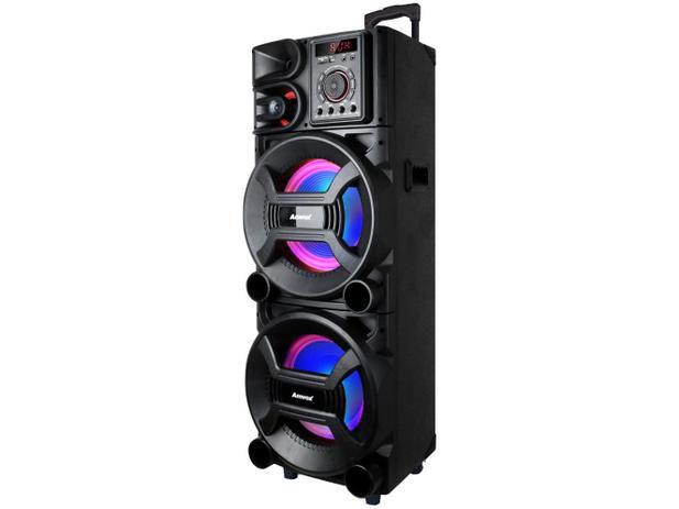 Caixa Amplificada Amvox Led Bluetooth USB Auxiliar Bivolt 1500W ACA 1501 PESADAO Menor preço em Caixa Amplificada Amvox Led Bluetooth USB Auxiliar Bivolt 1500W ACA 1501 PESADAO
