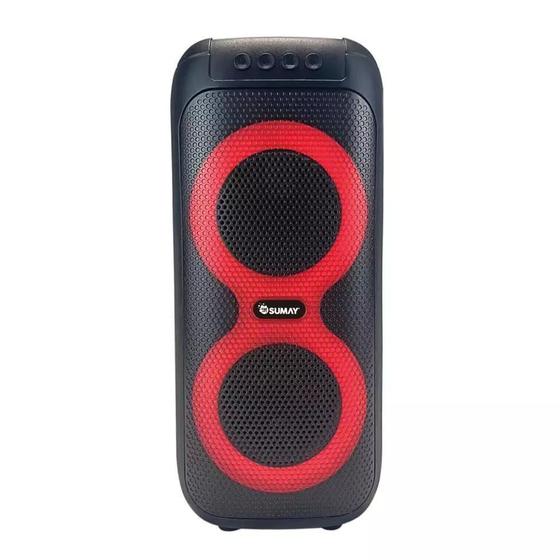 Caixa Amplificada Bluetooth Sumay Slim Box SM-CSP1315 - Bivolt Menor preço em Caixa Amplificada Bluetooth Sumay Slim Box SM-CSP1315 - Bivolt