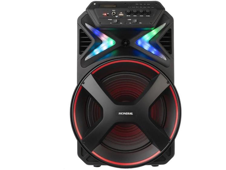 Caixa Amplificada Mondial CM-400, Bluetooth, USB, LED, 400W RMS Menor preço em Caixa Amplificada Mondial CM-400, Bluetooth, USB, LED, 400W RMS