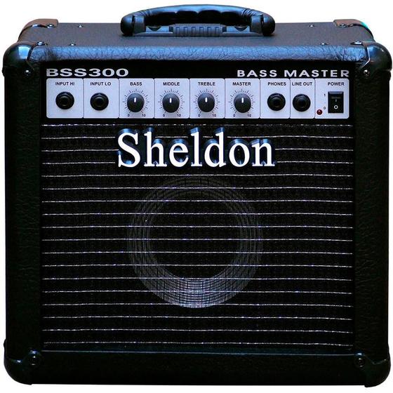 Imagem de Caixa Amplificada Sheldon Bss300 30W 110/220V Contrabaixo