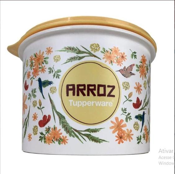 Imagem de Caixa Arroz Floral 2kg - Tupperware