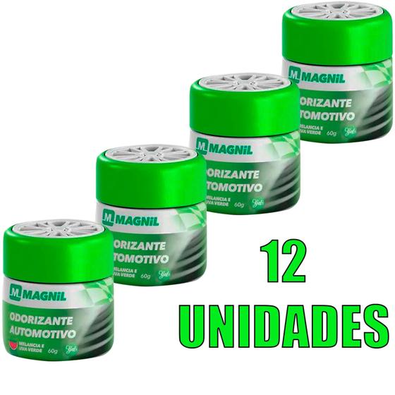 Imagem de Caixa Atacado com 12 Cheirinhos Odorizante em Gel 60g