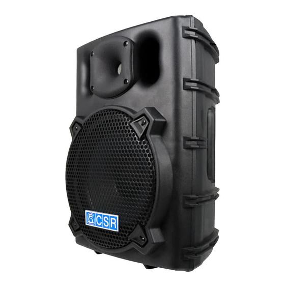 Caixa Ativa 200W 12 Polegadas CSR 3000 USB - CSR Menor preço em Caixa Ativa 200W 12 Polegadas CSR 3000 USB - CSR