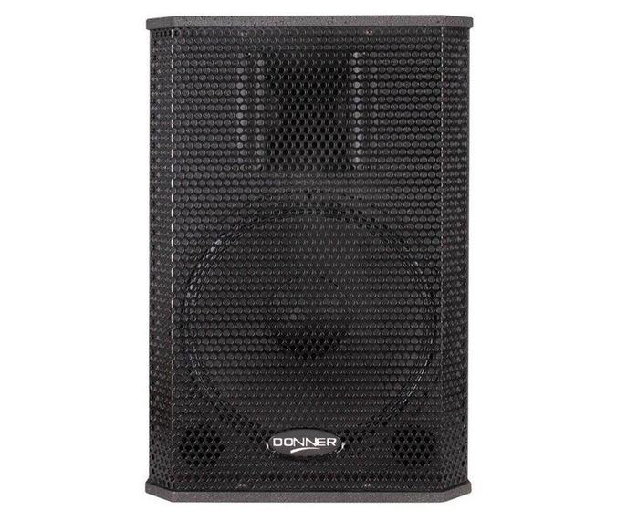 Imagem de Caixa Ativa Amplificada Donner 250W RMS Titanium 12 Saga 12A - Donner clarity