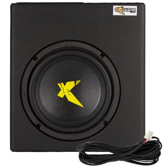 Imagem de Caixa Ativa Mini Slim Subwoofer 8 Pol Amplificador Exclusive