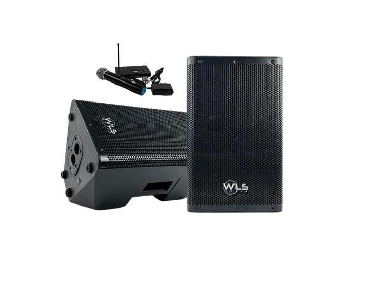 Imagem de Caixa Ativa Wls Z10 300W Rms Bluetooth + Microfone S/ Fio