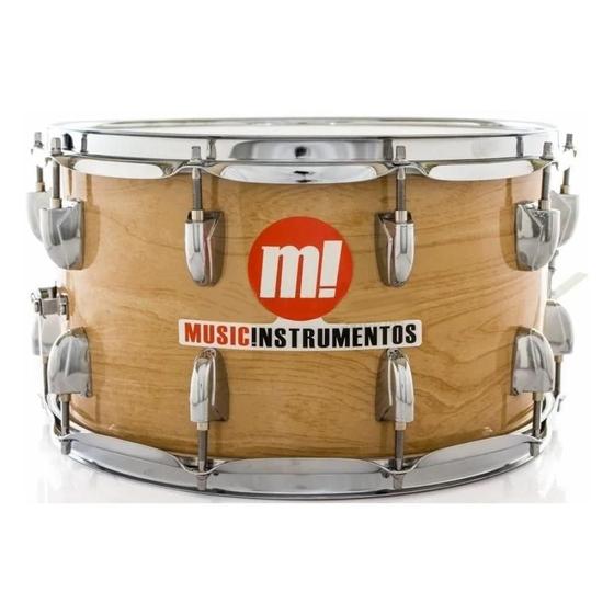 Imagem de Caixa Bateria M! Music Phx 14 x 8 pol madeira profissional