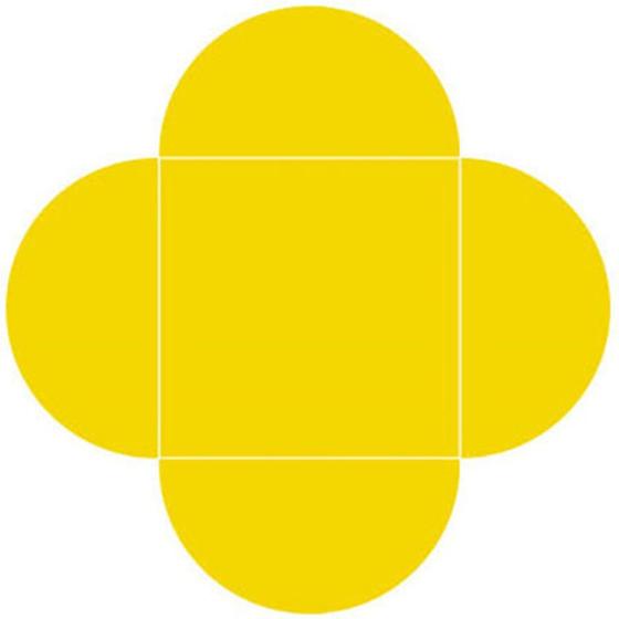Imagem de Caixa Bombom Curifest N4 Amarelo 50un