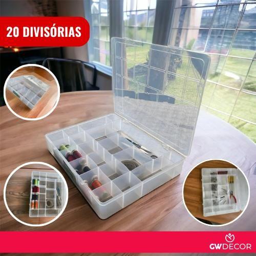 Imagem de Caixa Box Organizadora com 20 Divisões