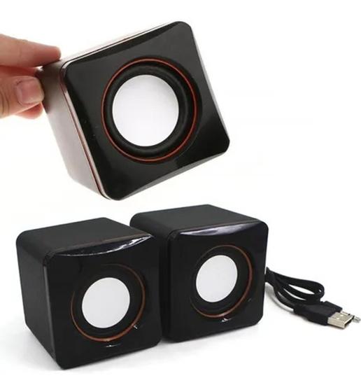 Caixa Caixinha de Som 3w P2 Usb Notebook Pc Menor preço em Caixa Caixinha de Som 3w P2 Usb Notebook Pc