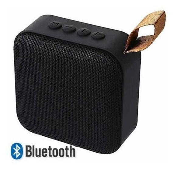 Imagem de Caixa Caixinha De Som Bluetooth Portátil Potente Mini Preta - Altomex