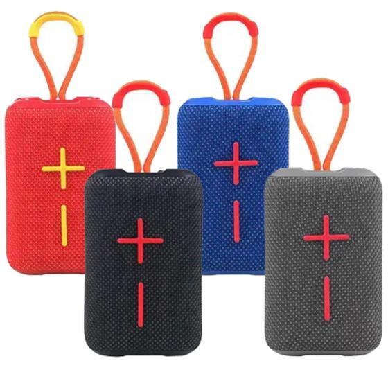 Imagem de Caixa Caixinha De Som Portatil Tws Bluetooth 5.0 Led Potente
