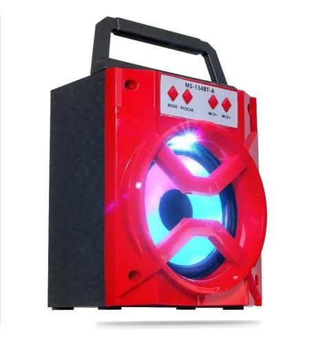 Imagem de Caixa Caixinha Som Portátil Bluetooth Tf Sd Rádio Fm Usb Mp3