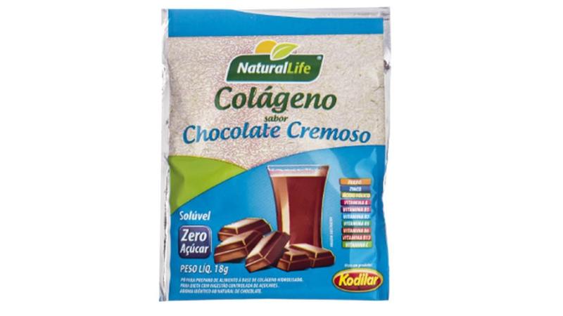Imagem de Caixa Com 12 Colágeno Sabor Chocolate 18G - Kodilar