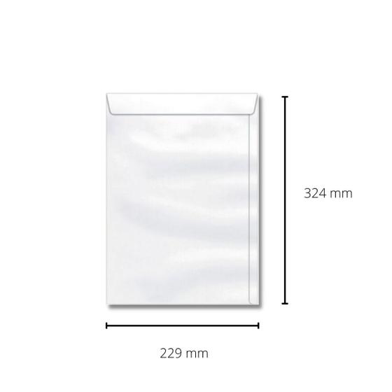 Imagem de Caixa com 250 Envelopes Branco SOF 032 229x324 90g Scrity