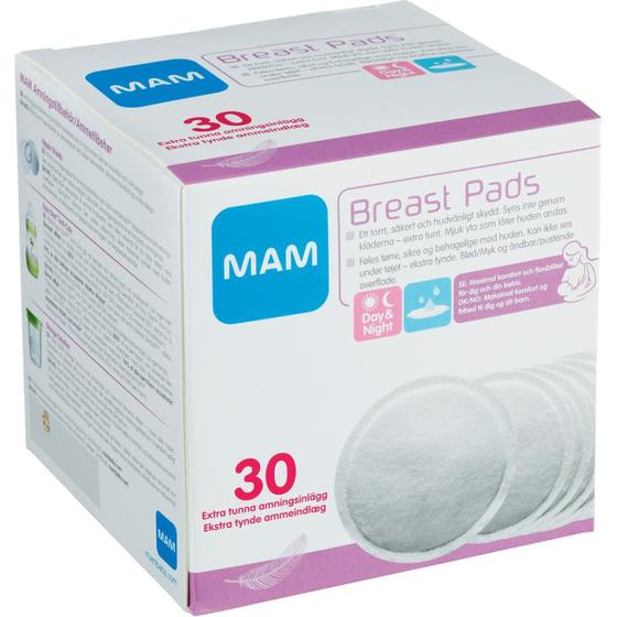 Imagem de Caixa com 30 Absorventes Para Seios Breast Pads Mam