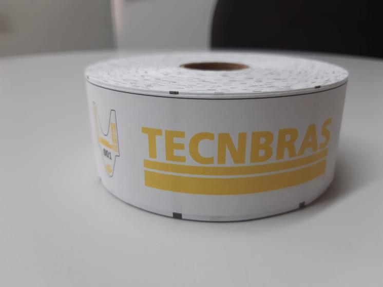 Imagem de (Caixa com 30 unidades) Bobina de senhas numeradas bico de pato com 2.000 tickets