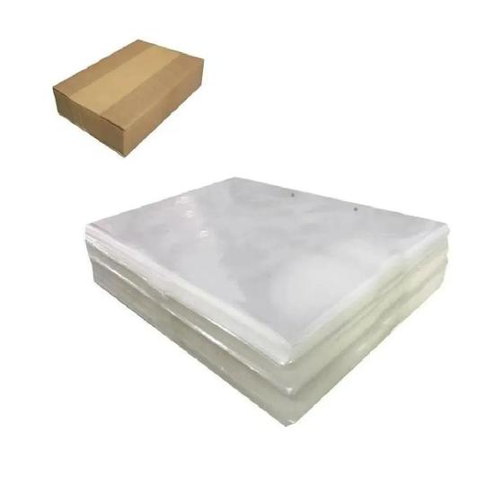 Imagem de Caixa Com 400 Envelopes Plásticos 015mm Acp Ofício Sem Furos