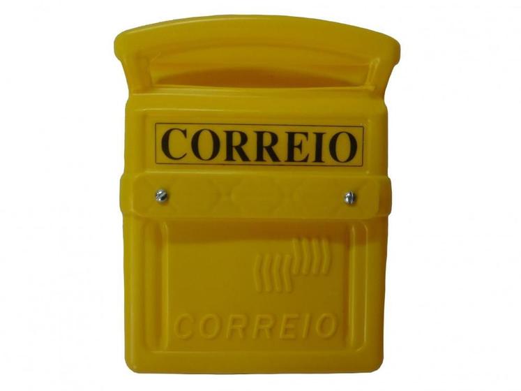Imagem de Caixa Correio PVC Amarela - E.W.M.