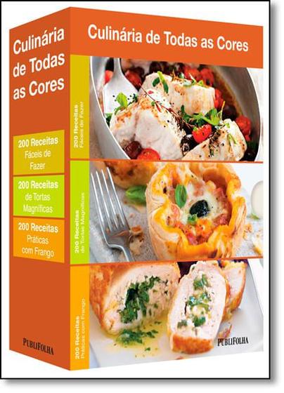 Imagem de Caixa culinaria de todas as cores - 200 receitas faceis, tortas e frango