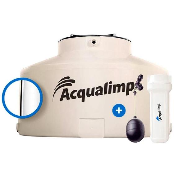 Caixa D'Água Acqualimp Água Limpa-1750L Menor preço em Caixa D'Água Acqualimp Água Limpa-1750L