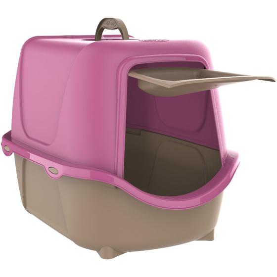 Caixa De Areia Fechada Para Gato Sanitário para Gatos Porta Filtro Anti Odor Menor preço em Caixa De Areia Fechada Para Gato Sanitário para Gatos Porta Filtro Anti Odor
