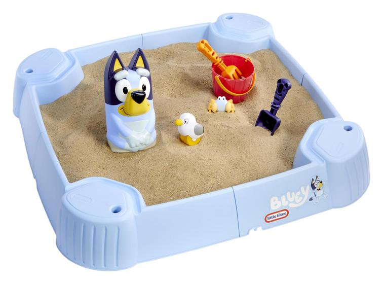 Imagem de Caixa de areia Little Tikes Bluey Beach Day com 6 acessórios 1-6Y
