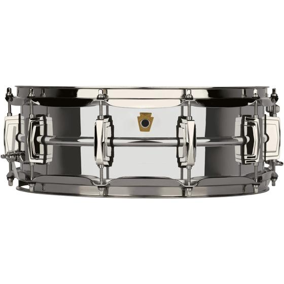 Imagem de Caixa De Bateria Ludwig De Chrome Over Brass 14X5