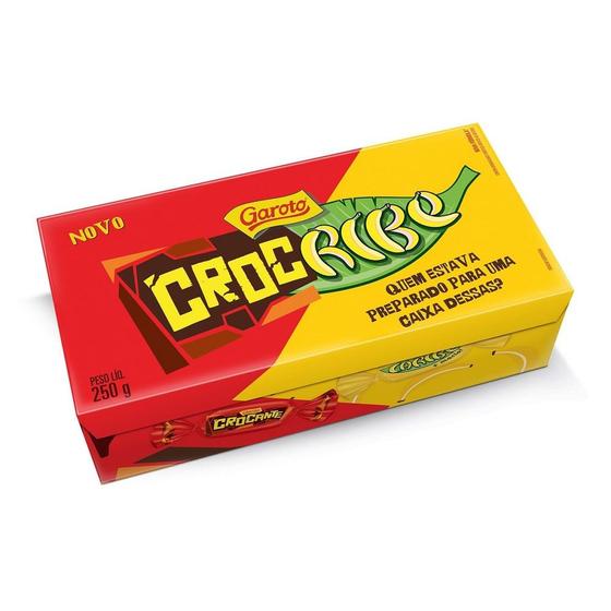 Caixa de Bombom Crocribe Garoto Crocante + Caribe 250g Menor preço em Caixa de Bombom Crocribe Garoto Crocante + Caribe 250g
