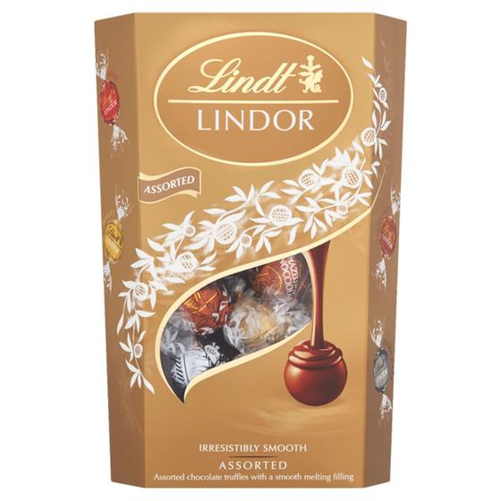 Lindt Lindor Uovo Di Pasqua Con 16 Palline Fondenti E Al Latte - Confezione Da 200g Di Cioccolatini Per Una Dolce Pasqua