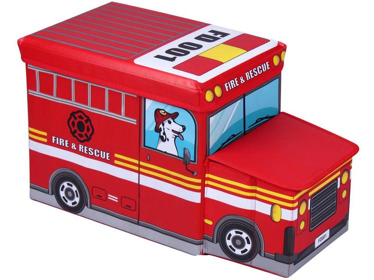 Imagem de Caixa de Brinquedos Mini ônibus Decore