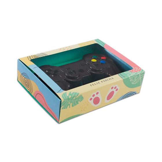 Imagem de Caixa De Chocolate Páscoa Joystick Gaveta Com Visor