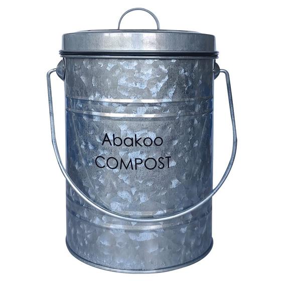 Imagem de Caixa de compostagem Abakoo Aço Inoxidável 304 4 Filtro de Carvão 4L