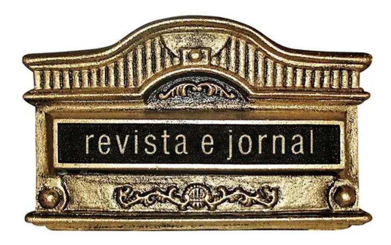 Imagem de Caixa De Correio Em Alumínio Para Revistas E Jornais Nº05