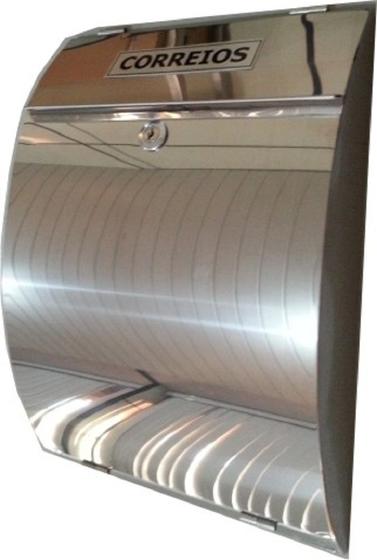 Caixa De Correio Em Inox Arqueada Valeinox Menor preço em Caixa De Correio Em Inox Arqueada Valeinox