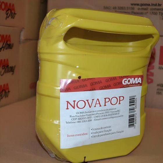 Imagem de Caixa De Correio Nova Pop - - Goma