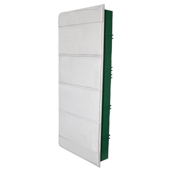 Caixa de Distribuição Embutir 48DIN PVC sem Barramento IP-40 Schneider Menor preço em Caixa de Distribuição Embutir 48DIN PVC sem Barramento IP-40 Schneider