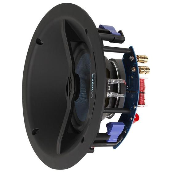 Imagem de Caixa de embutir angulada Wave Sound WIN150 6,5" 150w - Tela Quadrada Branca (UN)