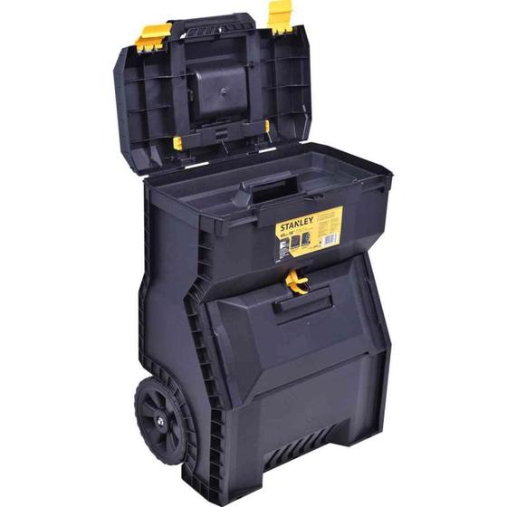 Caixa de Ferramentas 18 POL Monobloco Tipo Gabinete com Rodas STST18800 STANLEY Menor preço em Caixa de Ferramentas 18 POL Monobloco Tipo Gabinete com Rodas STST18800 STANLEY